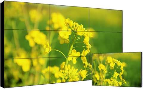 0.88mm 55寸液晶拼接顯示屏